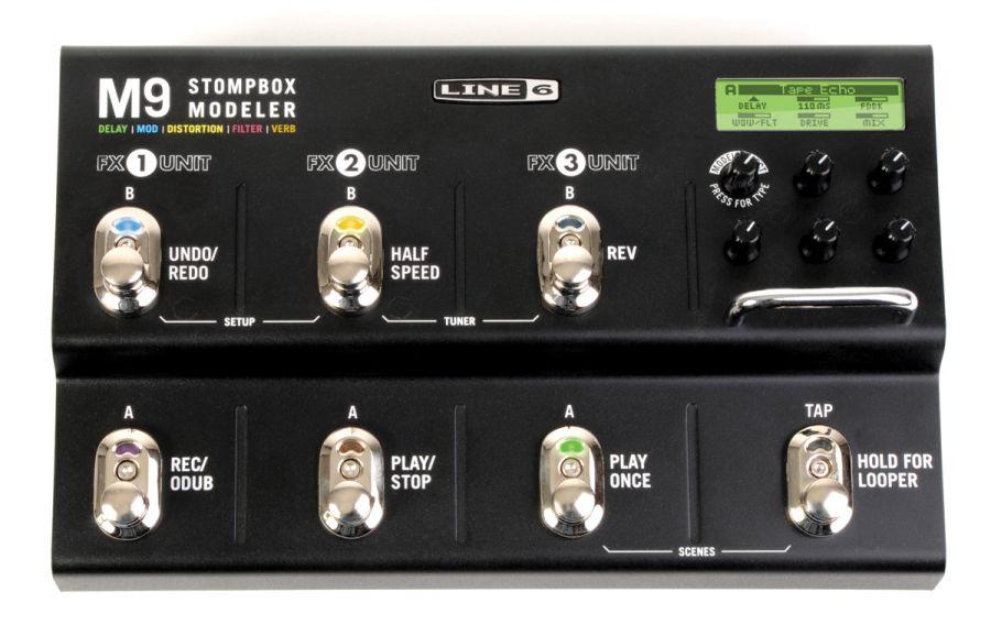 M9 Stompbox Modeller Guitar Effects Pedal