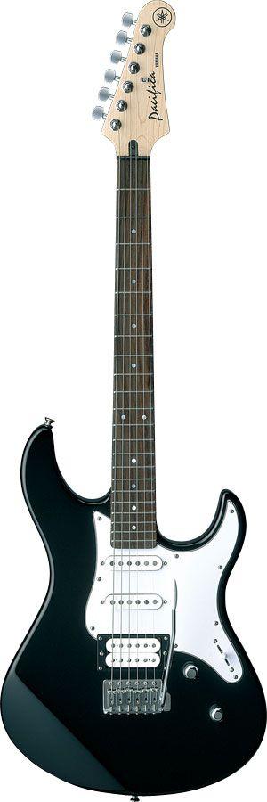 C Grade Pacifica 112V Electric Guitar in Black Finish
