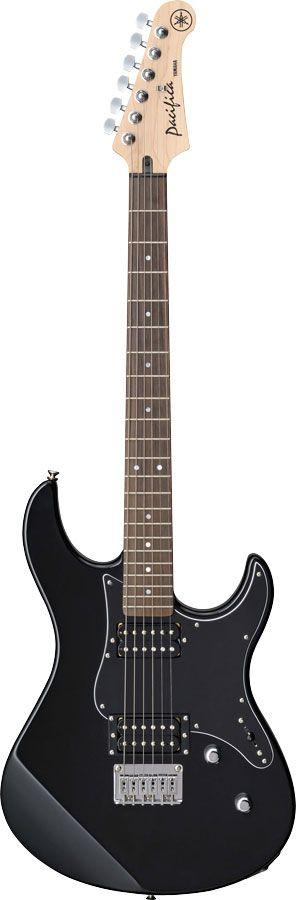 Pacifica 120H Electric Guitar 2 Humbucker/Hardtail version in Black finish