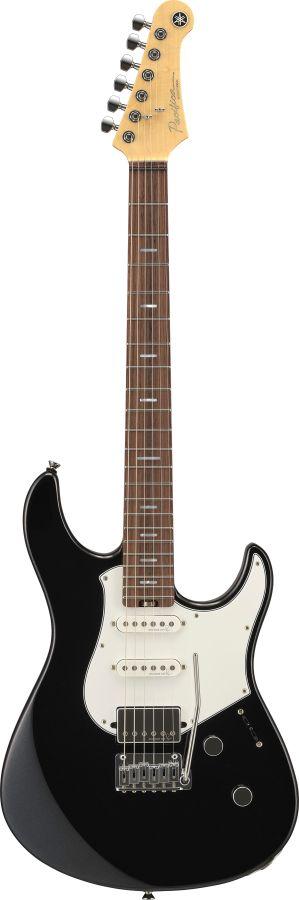 Pacifica P12 Professional Electric Guitar in Black Metallic.