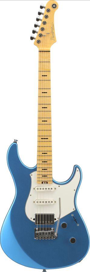 B Grade Refurbished Pacifica P12M Professional Electric Guitar in Sparkle Blue.