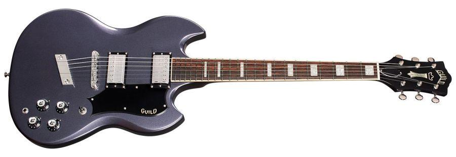 Polara Deluxe Electric Guitar in Canyon Dusk finish