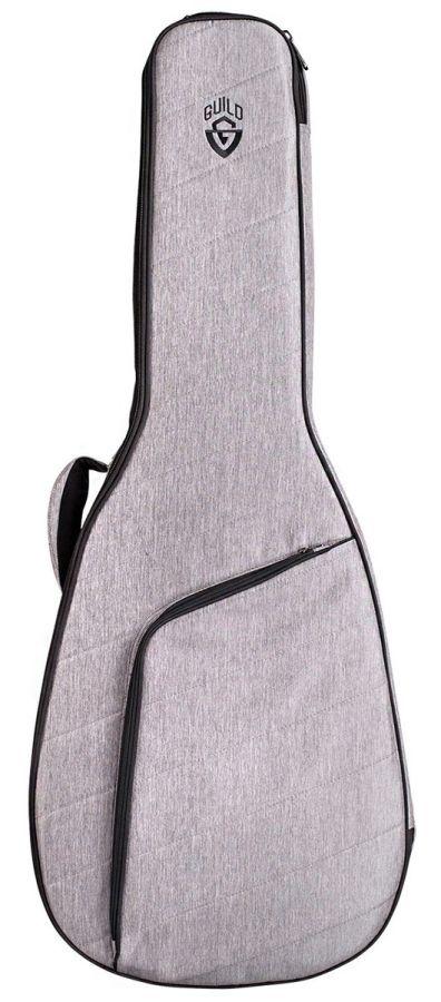Guild Premium Gig Bag for Dreadnought and Orchestra Acoustic Guitars in Grey