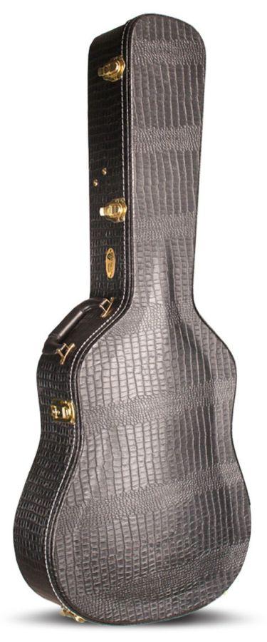 Premium Humidified Hardshell Case for Archtop Jumbo Acoustic Guitars