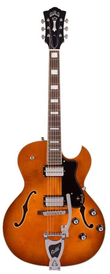 Starfire Deluxe SC GVT in Honey Burst Finish