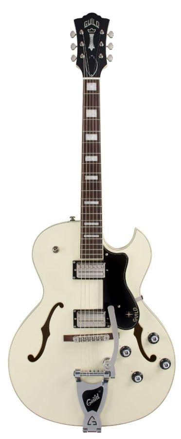 Starfire Deluxe SC GVT in Vintage White finish