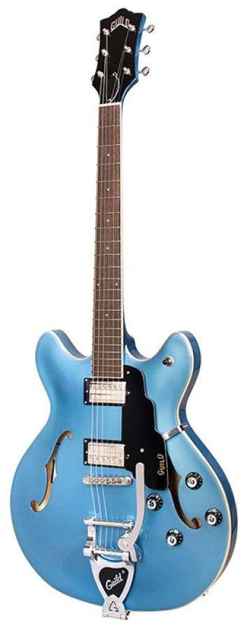 A Grade Refurbished STARFIRE I DC  Electric Guitar in Pelham Blue finish