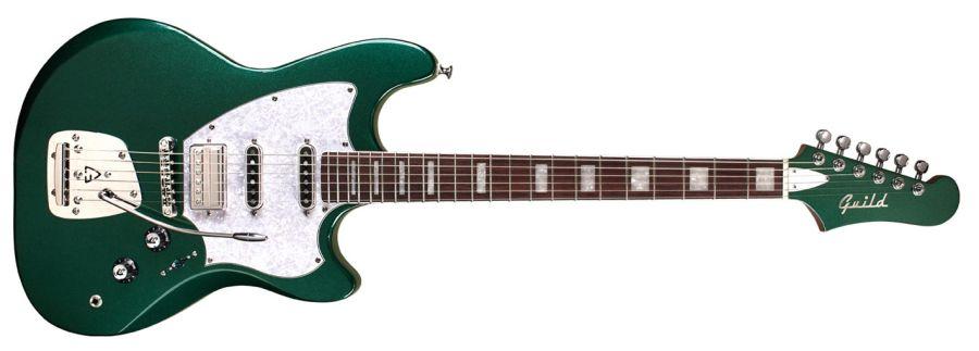 Surfliner Deluxe Electric Guitar in Evergreen Metallic finish