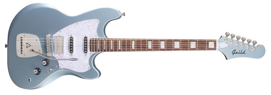 Surfliner Deluxe Electric Guitar in Glacier Blue Metallic finish