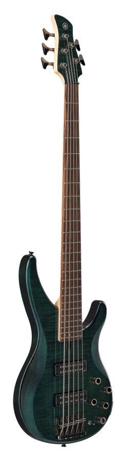 TRBX605FM 5-String Electric Bass Guitar In Indigo Blue Finish