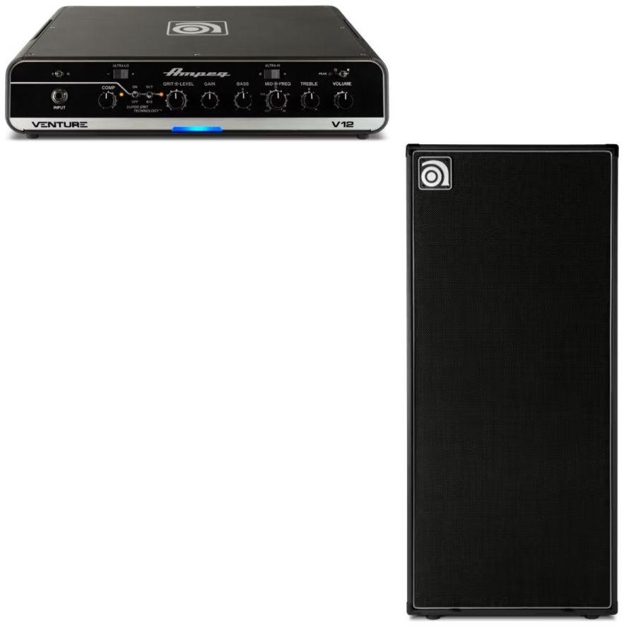 Venture V12 Bass Head and VB-88 Cabinet bundle
