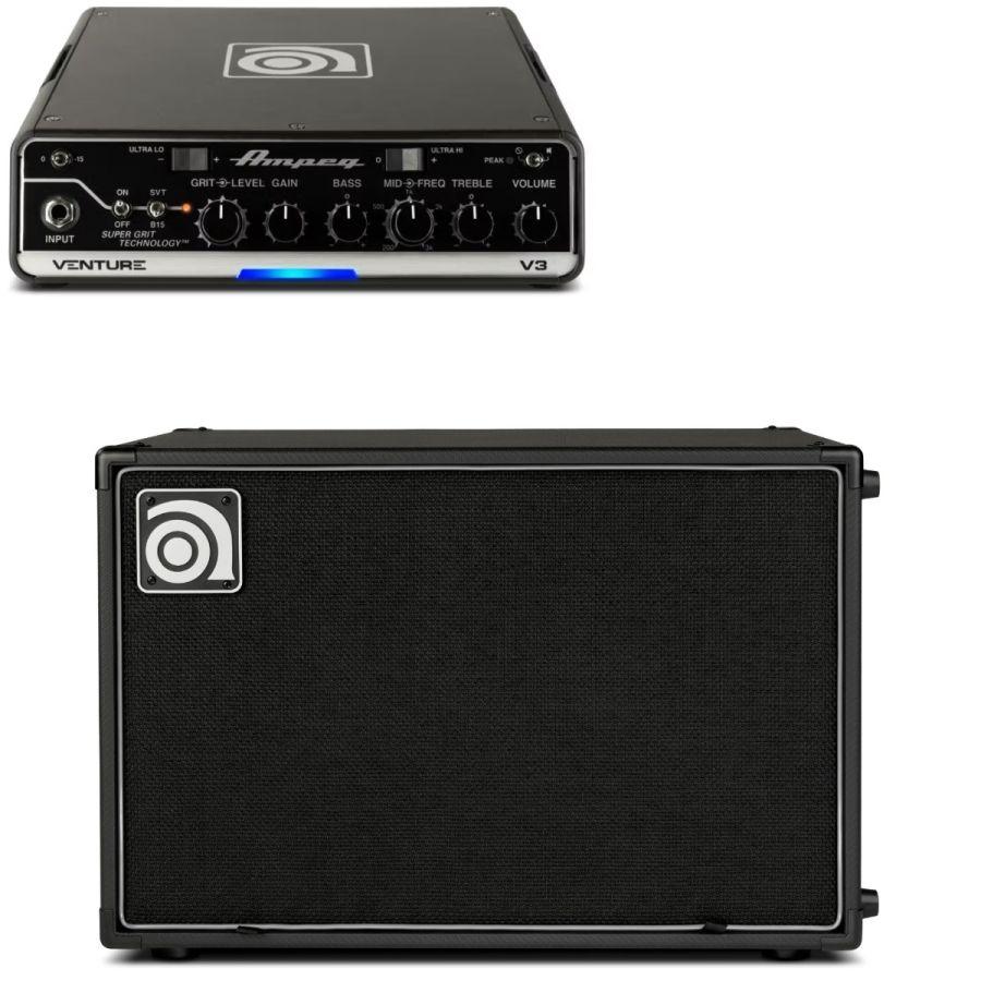 Venture V7 Bass Head and VB-112 Cabinet bundle