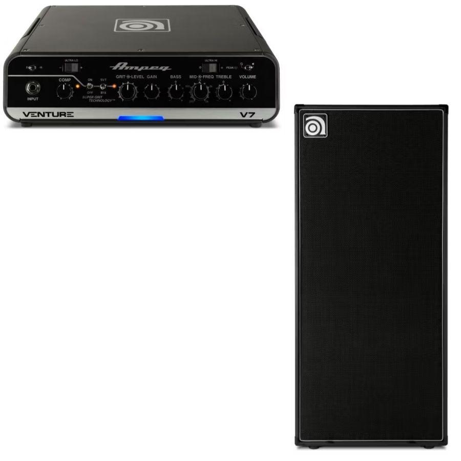 Venture V7 Bass Head and VB-88 Cabinet bundle