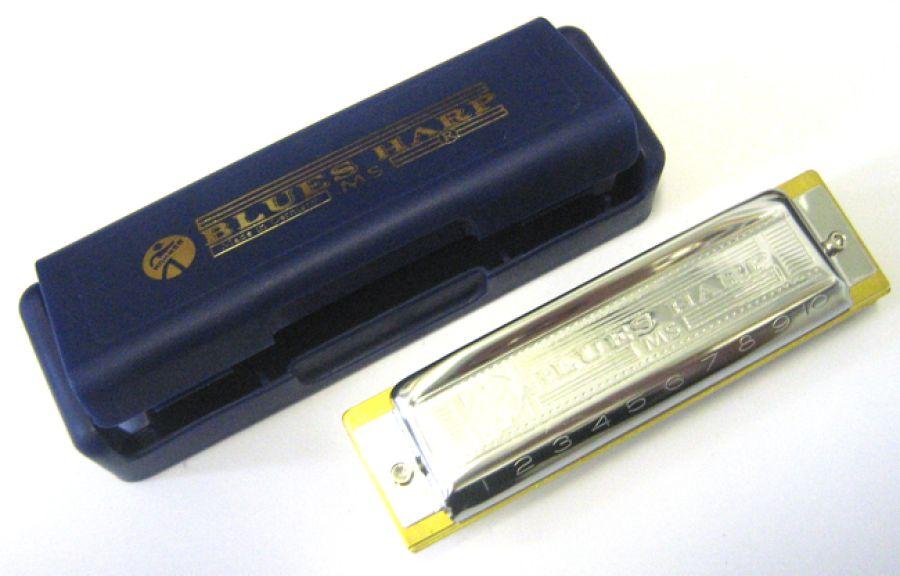 Blues Harp Harmonica in Bb Major