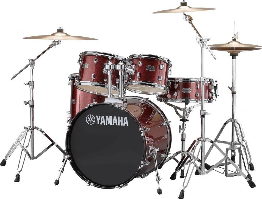 Rydeen Drum Kit With 20&quot; Kick Drum &amp; Cymbals