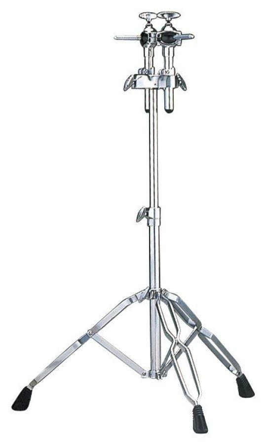 WS865A Double Tom Tom Stand with Double-braced legs