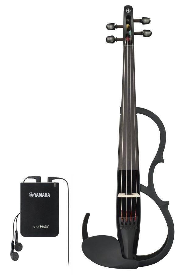 B Grade Refurbished YSV104 4 String Silent Violin In Black