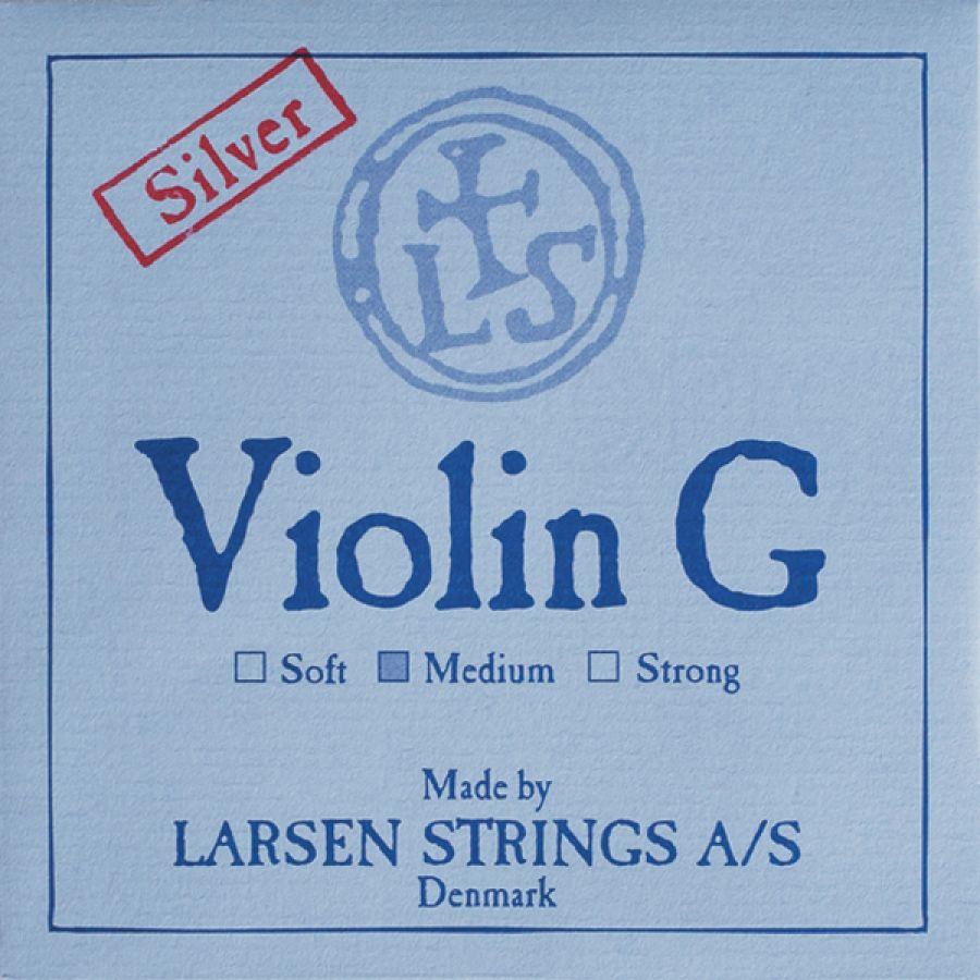 Original &#039;G&#039; String For Violin, Medium Tension, Ball End, Silver-Wound