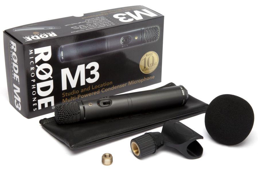 M3 Multi-Powered 1/2&quot; Condenser Microphone