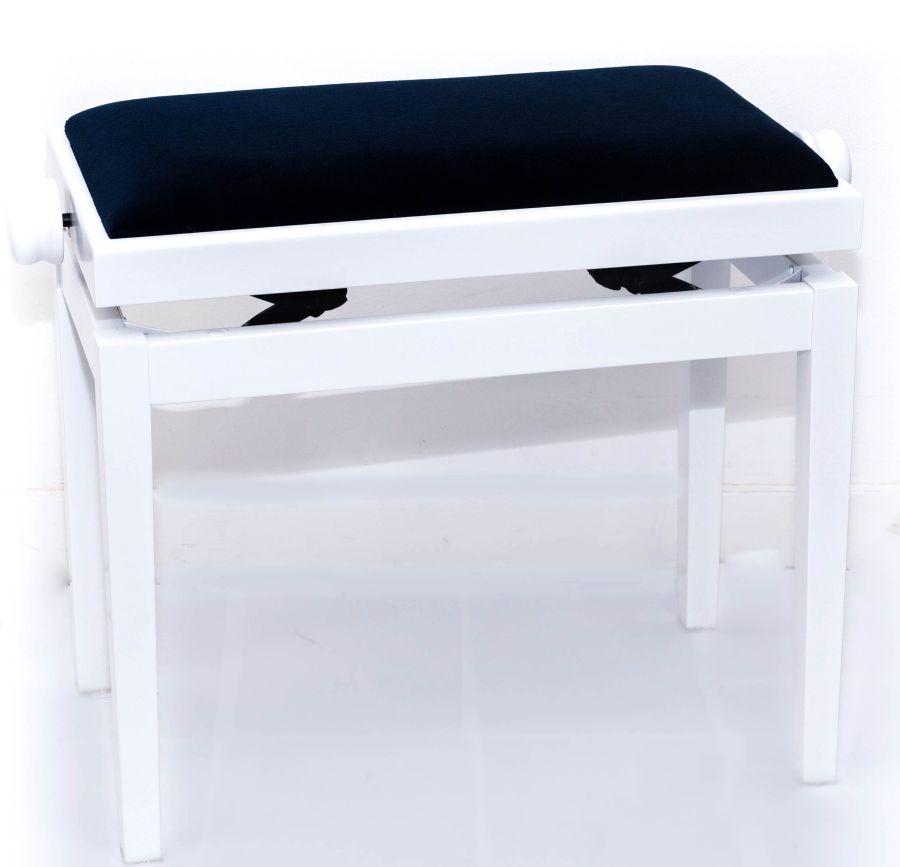 5012WH Height-Adjustable Piano Stool