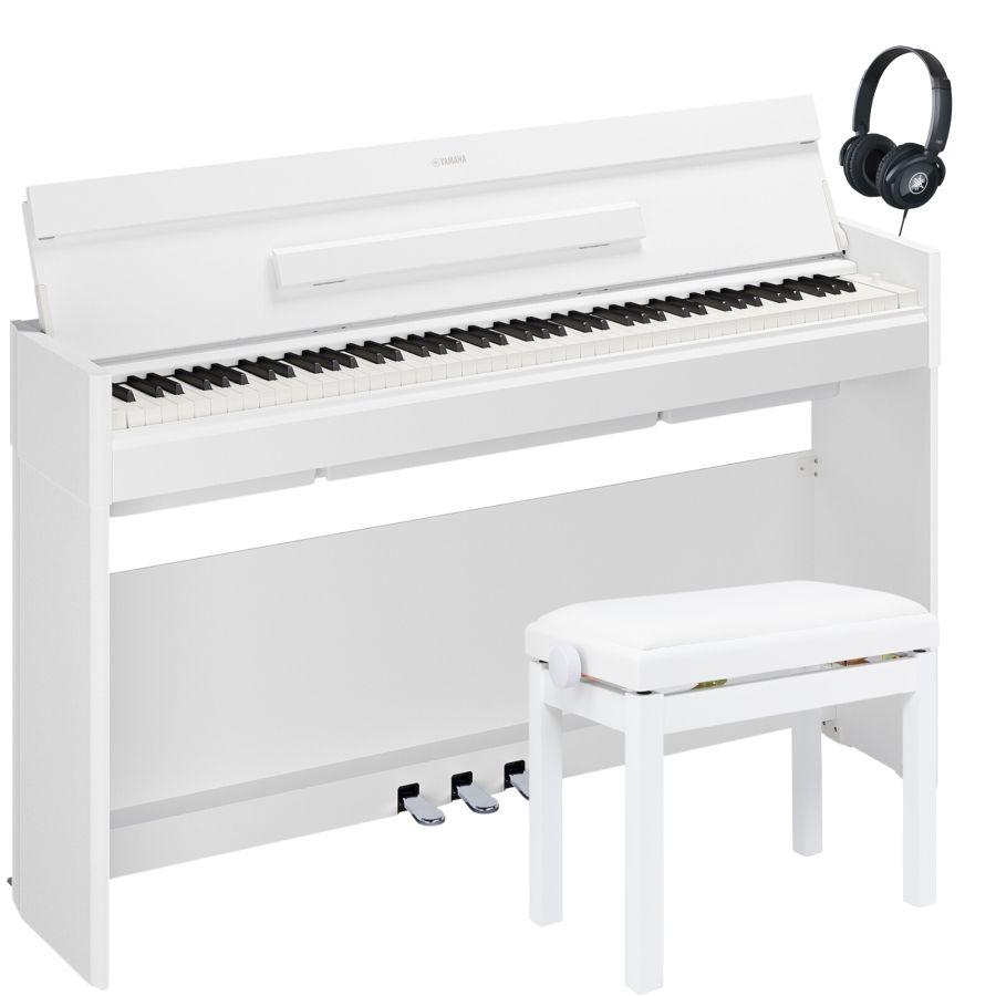 YDP-S56WH Arius Digital Piano Bundle