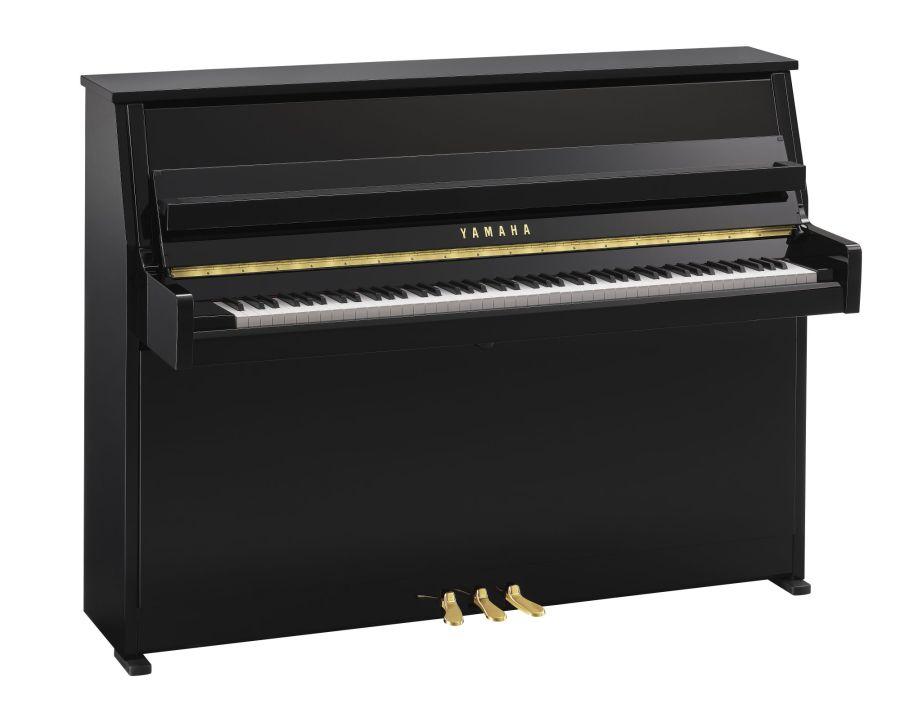 B10 Upright Piano in Polished Ebony Finish