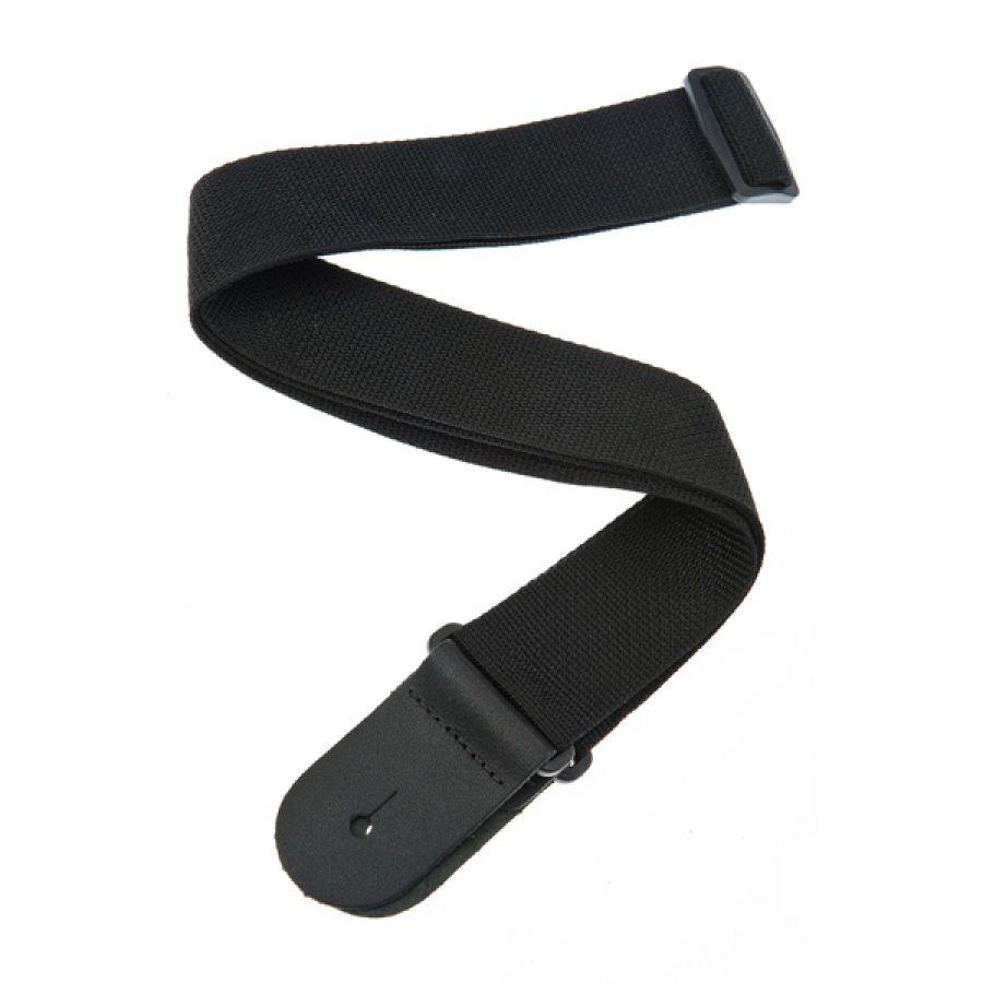 PWS100 Polypropylene Guitar Strap Black Design