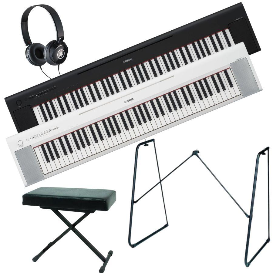 NP-35 Piaggero 76-Key Slimline Home Keyboard Essentials Pack