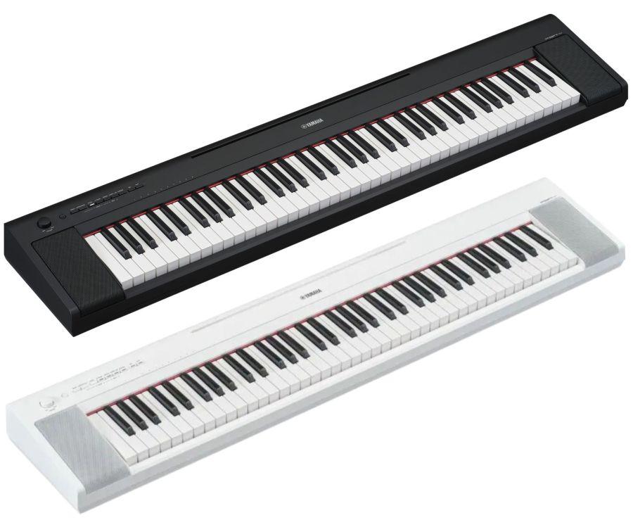 NP35 the 76-Key slimline home keyboard in black or white