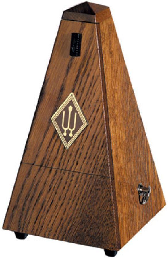 818 Metronome with Bell in Oak