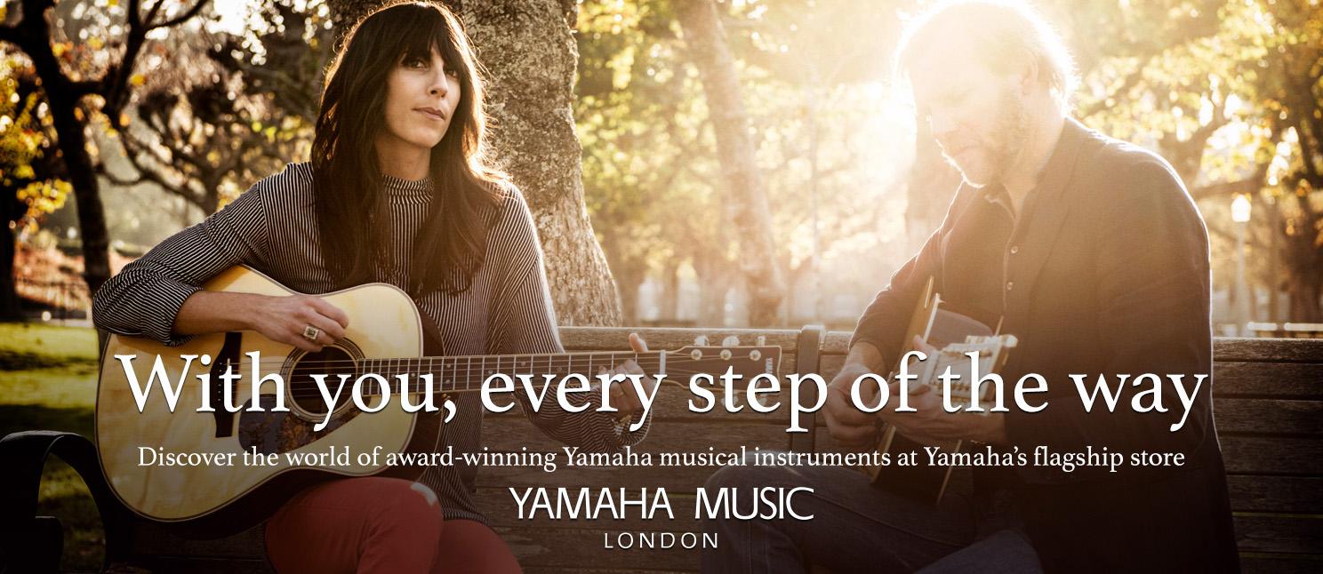 With you, every step of the way: discover the world of award-winning Yamaha musical instruments at Yamaha's flagship store