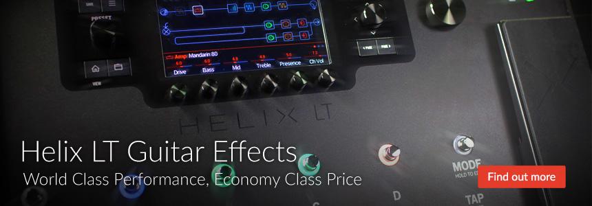 Helix LT Guitar Effects - World Class Performance, Economy Class Price