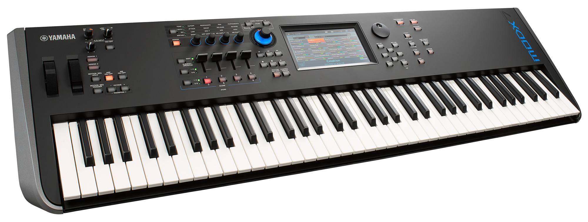 Photo of the MODX7 Synthesizer