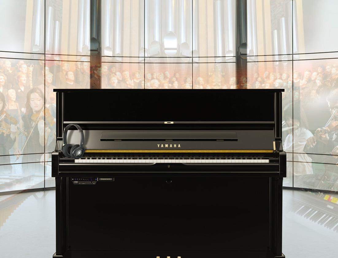 Yamaha TransAcoustic Piano, able to recreate the sounds of many other instruments