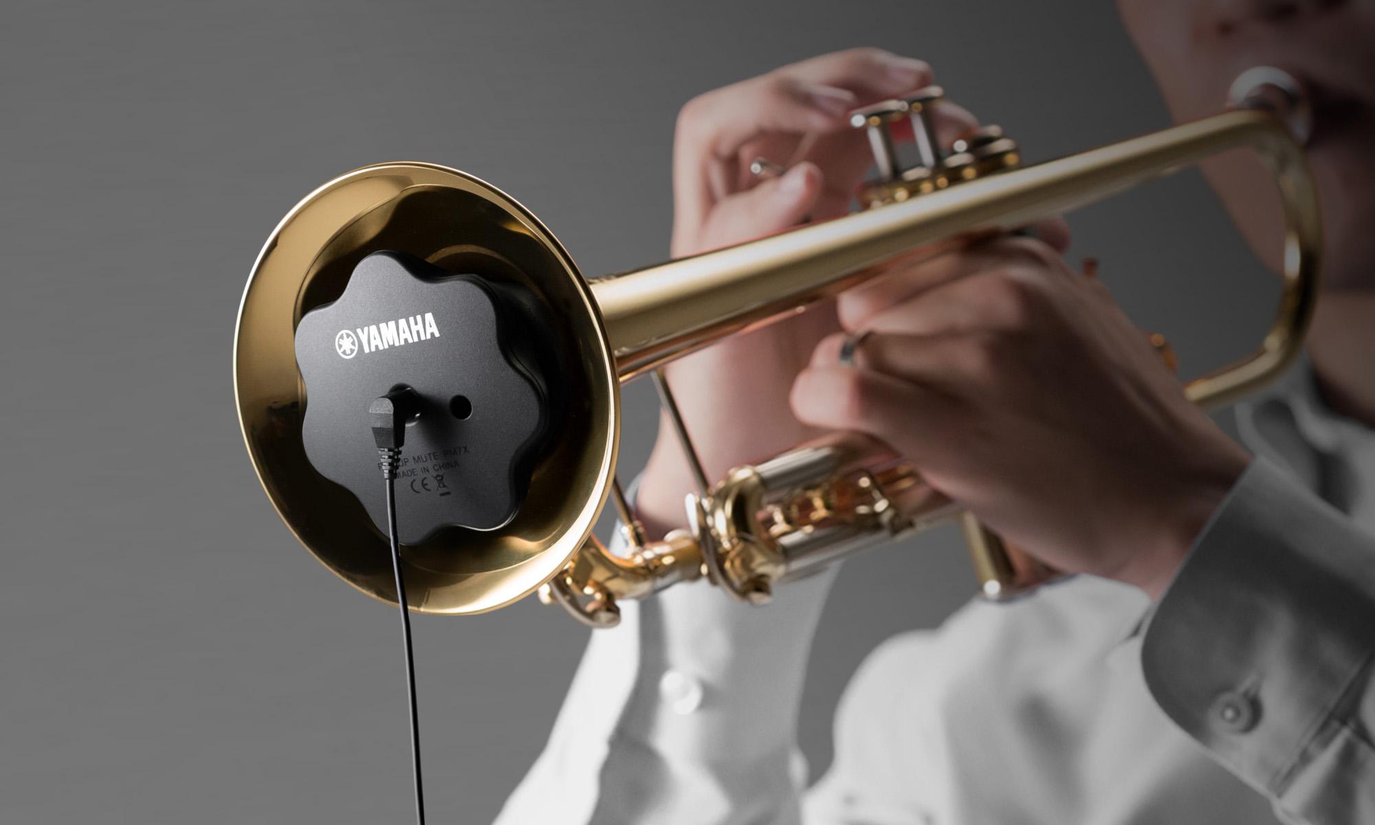 Yamaha Silent Brass System and Trumpet