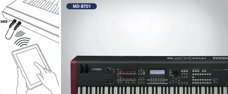 Connecting the MD-BT01