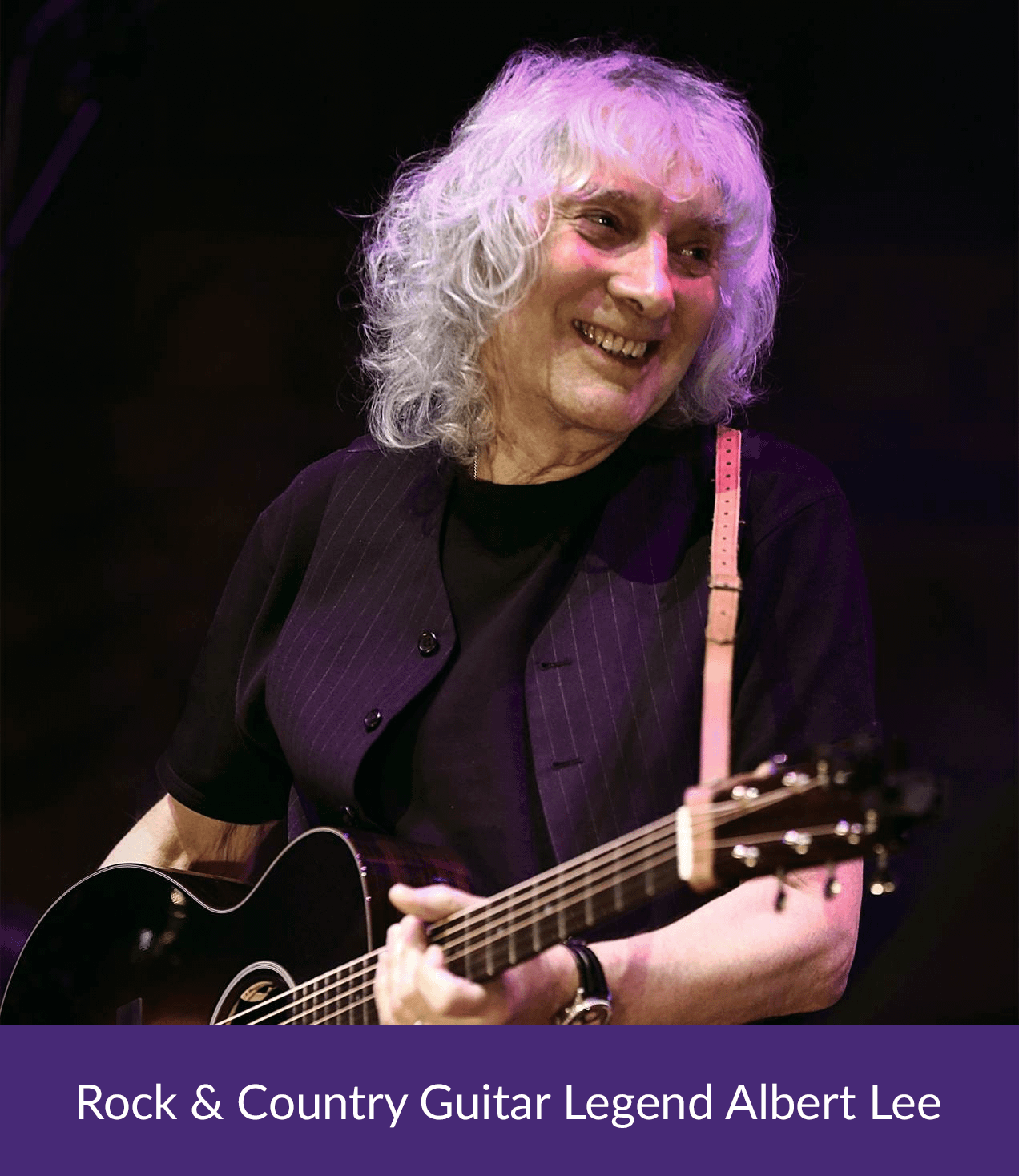 Rock & Country Guitar Legend Albert Lee