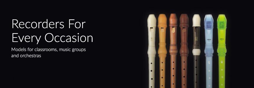 Recorders for every occasion