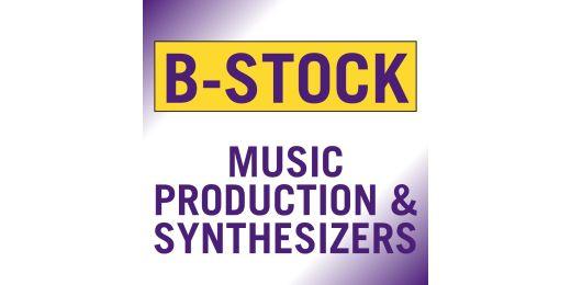 B-Stock Music Production & Synthesizers