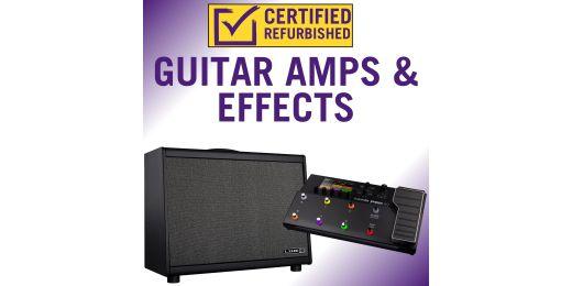 Certified Refurbished Guitar Amps & Effects