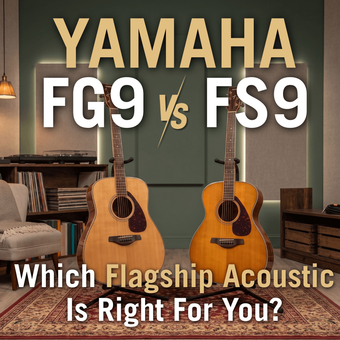 Yamaha FG9 vs FS9: Which Flagship Acoustic Is Right for You?